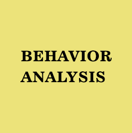 Behavior Analysis 1